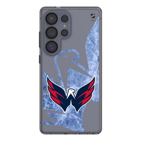 Washington Capitals Galaxy Clear Ice Case