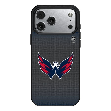 Washington Capitals Linen Logo iPhone Magnetic Bump Case