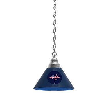 Washington Capitals Pendant Light with Chrome FIxture