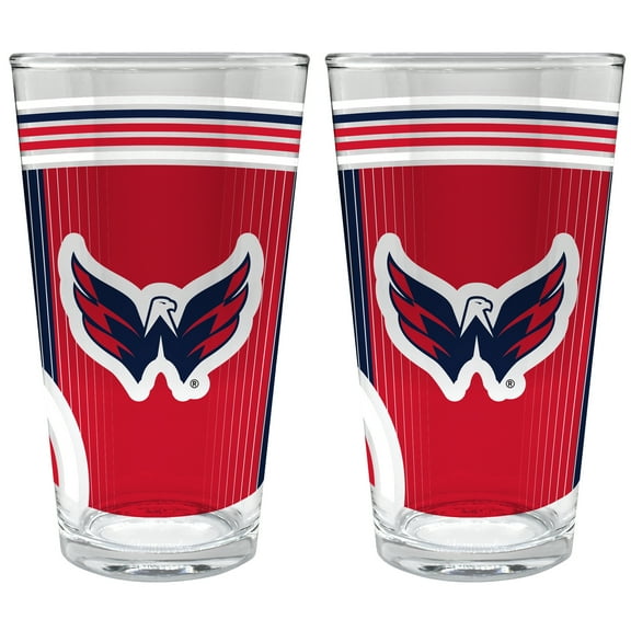 Washington Capitals Two-Piece 16oz. Pint Glass Set