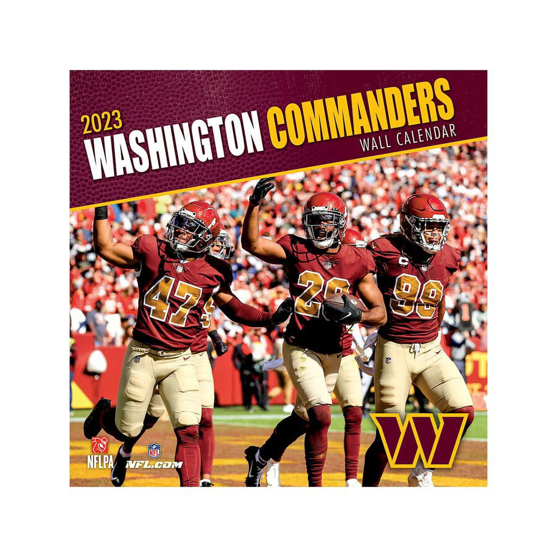 Washington Commanders 2023 16Month Mini Wall Calendar