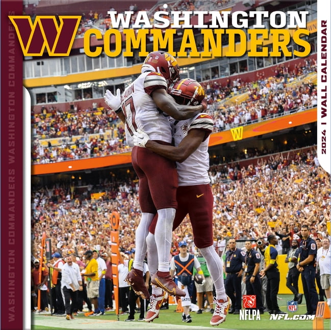Washington Commanders 2025 12x12 Team Wall Calendar (Other)
