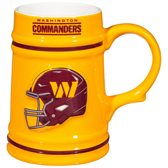 Washington Commanders 24oz. Ceramic Stein Cup with Gift Box