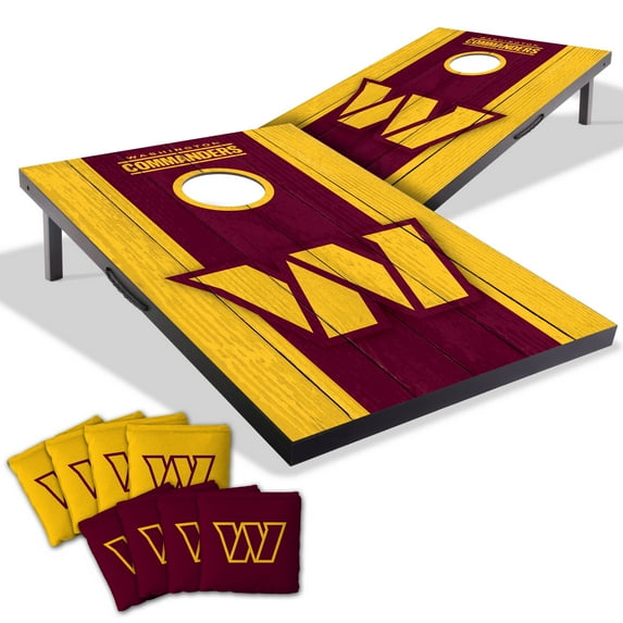 Washington Commanders 2x3 MDF Cornhole Game Set