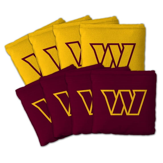 Washington Commanders 8pk Licensed Cornhole Bags
