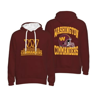 Commanders Football Team Unisex Adult Pullover Sweatshirt Sport Hoodie Autumn And Winter Long Sleeve Sweatshirt Plus-Size Men's Clothing That Makes You Look Slim And Fit