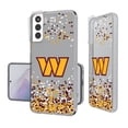thumbnail image 1 of Washington Commanders Galaxy Clear Case with Confetti Design, 1 of 6