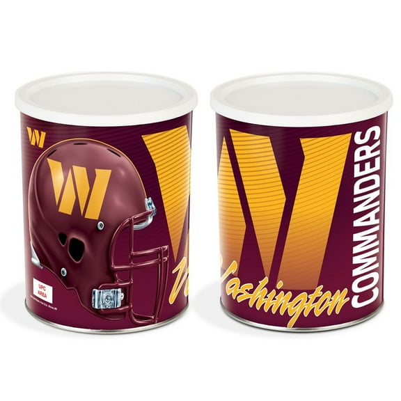 Caseys 1094391014 1 gal Washington Commanders Gift Tin