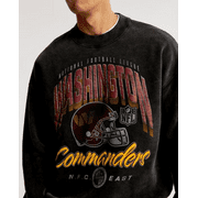 PRINTNEST Washington Commanders Graphic Crew Sweatshirt