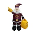 thumbnail image 1 of Washington Commanders 7' Inflatable Santa, 1 of 5