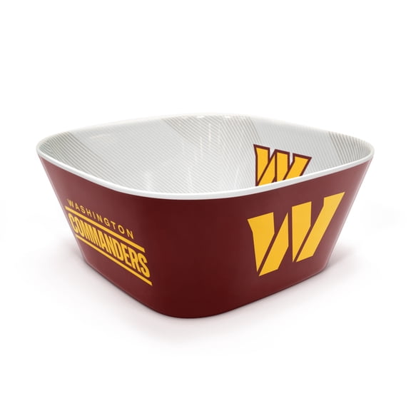 Washington Commanders Large Party Bowl