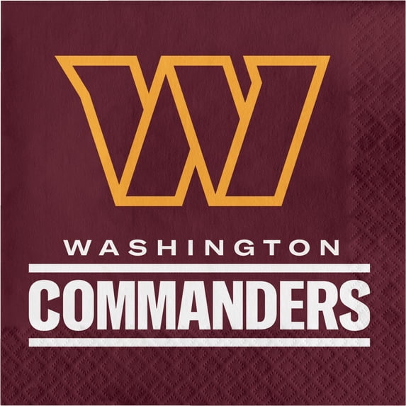 Washington Commanders Napkins, 48 ct
