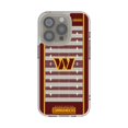 thumbnail image 1 of Washington Commanders iPhone Clear Field Design Case, 1 of 7