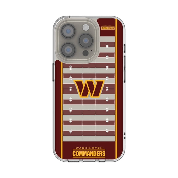Washington Commanders iPhone Clear Field Design Case