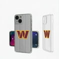 thumbnail image 1 of Washington Commanders iPhone Clear Text Backdrop Design Case, 1 of 7