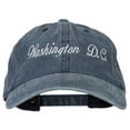 thumbnail image 1 of Washington D.C. Embroidered Washed Cotton Twill Cap - Navy OSFM, 1 of 5