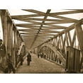 thumbnail image 1 of Washington, D.C. View across Chain Bridge over the Potomac Poster Print (24 x 36), 1 of 3