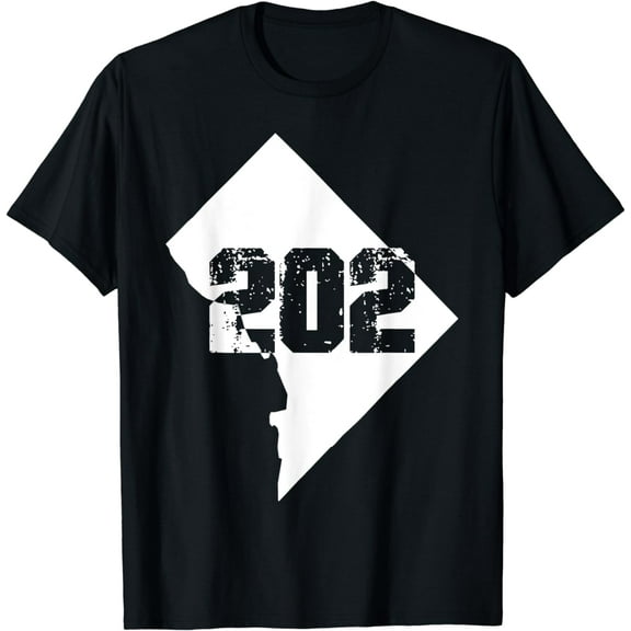 Washington, DC 202 Area Code T-Shirt