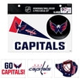 thumbnail image 1 of Washington DC Capitals Set of 6 Removable Wall Decal Stickers, 1 of 5