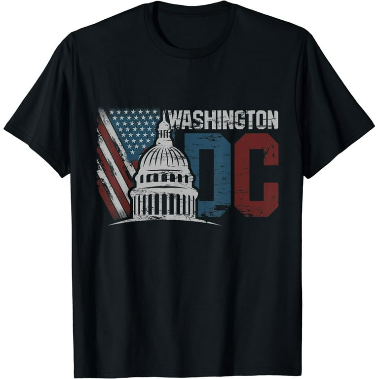 Washington Dc Capitol Hill Usa Flag Souvenir Shirt Washington Dc Capitol Hill Usa Flag Souvenir Shirt
