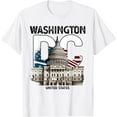 thumbnail image 1 of Washington DC Capitol Hill USA Souvenirs Gifts Men Women T-Shirt, 1 of 4