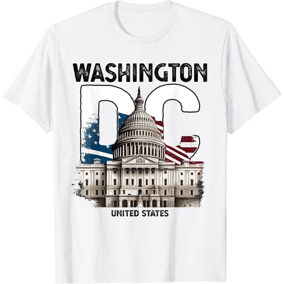 Washington DC Capitol Hill USA Souvenirs Gifts Men Women T-Shirt