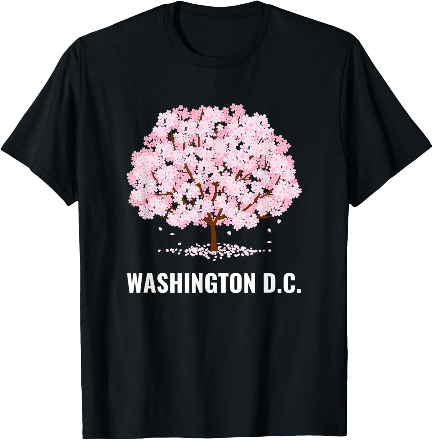 Washington DC Cherry Blossom Tree Bloom Festival T-Shirt - Walmart.com, image size:1476x1500