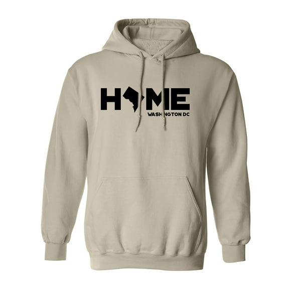 Washington DC HOME Adult Hooded Sweatshirt
