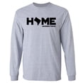 thumbnail image 1 of Washington DC HOME Adult Long Sleeve T-shirt, 1 of 1