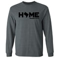 thumbnail image 1 of Washington DC HOME Adult Long Sleeve T-shirt, 1 of 1