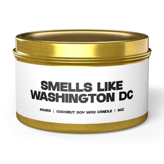 Washington DC Moving Away Best Friend Tin Candle Gifts Home Office Decor