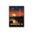 thumbnail image 1 of Washington DC Night Time Aluminum Metal Decor Sign - 10x14 inches, 1 of 4