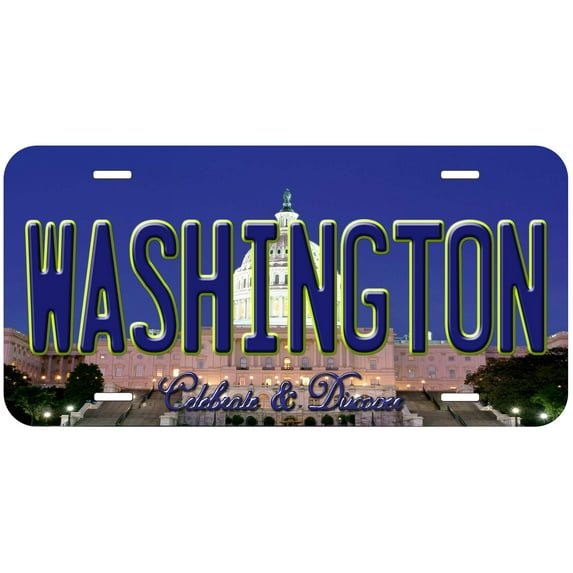 Washington DC TAG01 Novelty Car Auto License Plate