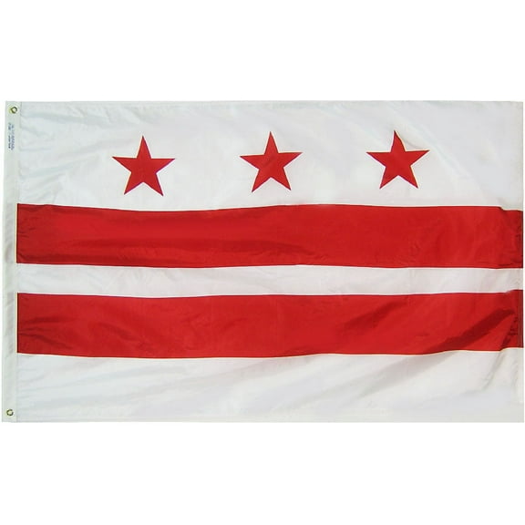 Washington, DC (district of columbia) - 3'X5' Nylon Flag
