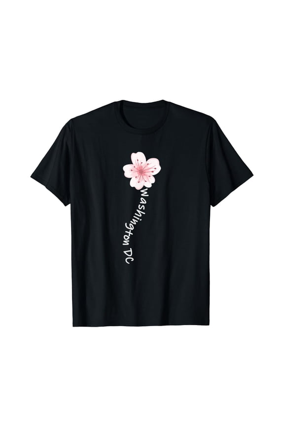 Washington Dc Cherry Blossom Flower Tshirt