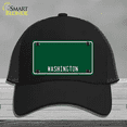 thumbnail image 1 of Washington Green Novelty License Plate Hat Mesh Black, 1 of 1