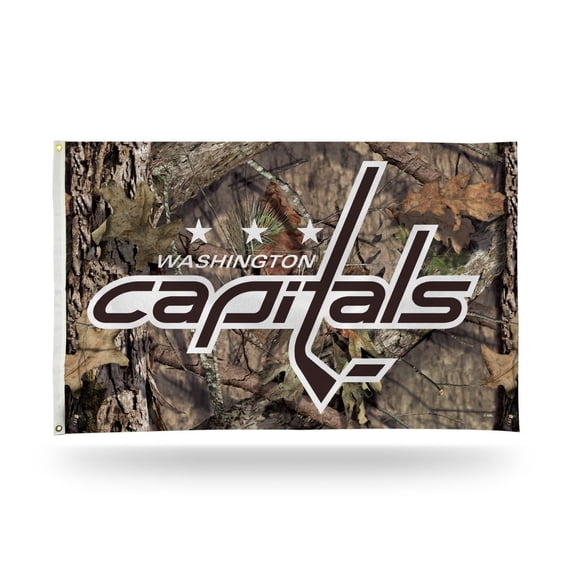 Washington Hockey Capitals 3x5 Indoor Outdoor Camo Banner Flag with grommets for hanging