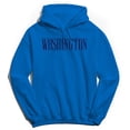 thumbnail image 1 of Washington Humor Graphic Royal Men's Crewneck Sweatshirt Hoodie, 1 of 1
