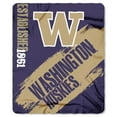 thumbnail image 1 of Washington Huskies Blanket 50x60 Fleece Painted Design Special Order, 1 of 2