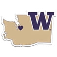 thumbnail image 1 of Washington Huskies Decal Home State Pride Style - Special Order, 1 of 2