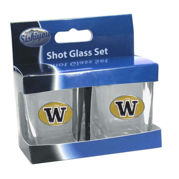 Washington Huskies Shot Glass Set