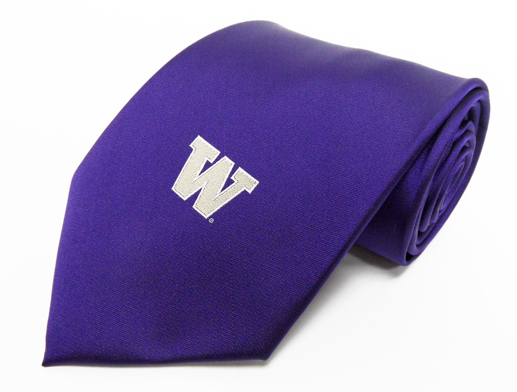 Washington Huskies Solid Necktie - Donegal Bay - Unisex - One Size