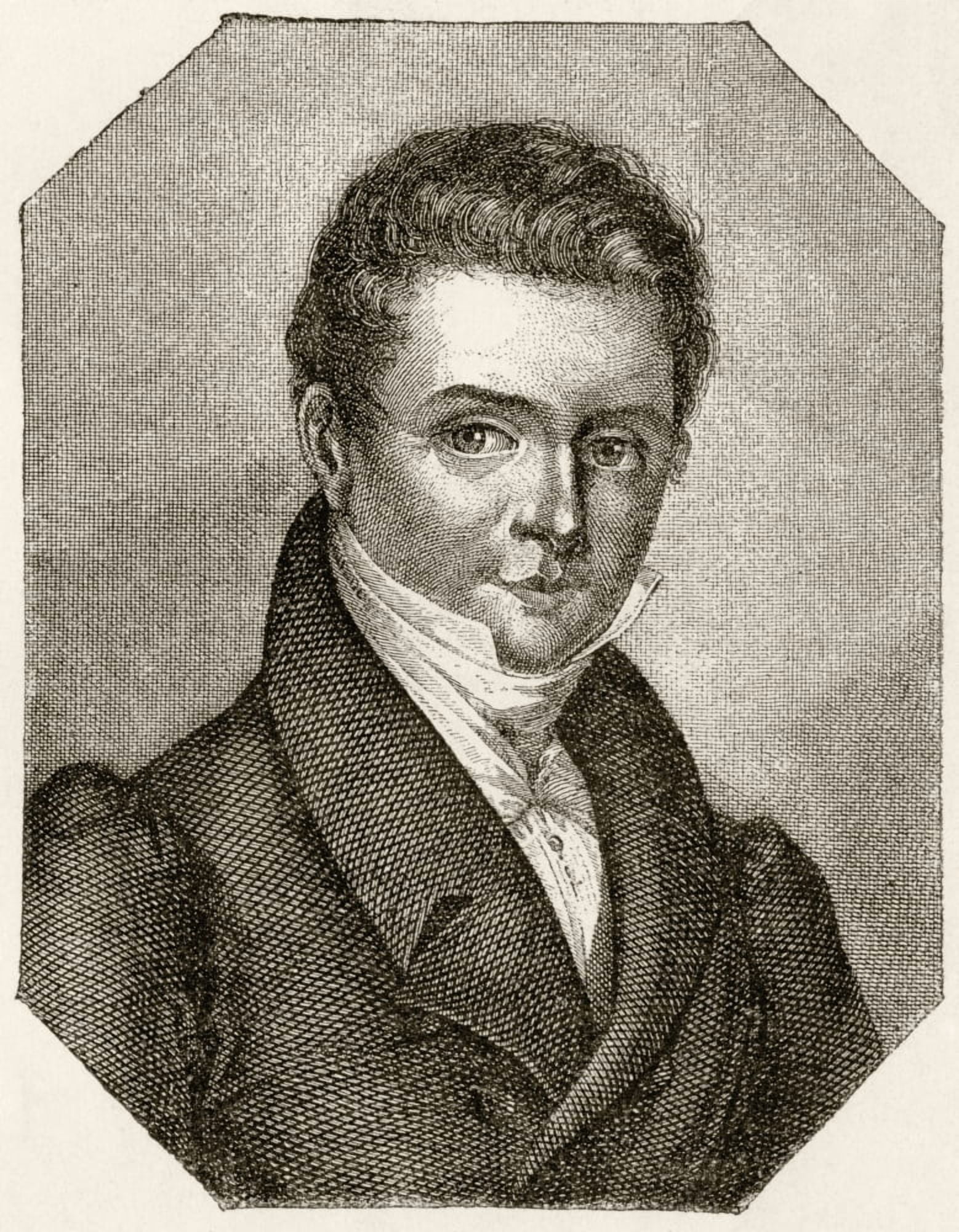 Washington Irving 1783 - 1859 American Author From Nuestro Siglo Published Barcelona 1883 Canvas Art - Ken Welsh Design Pics (13 x 16)