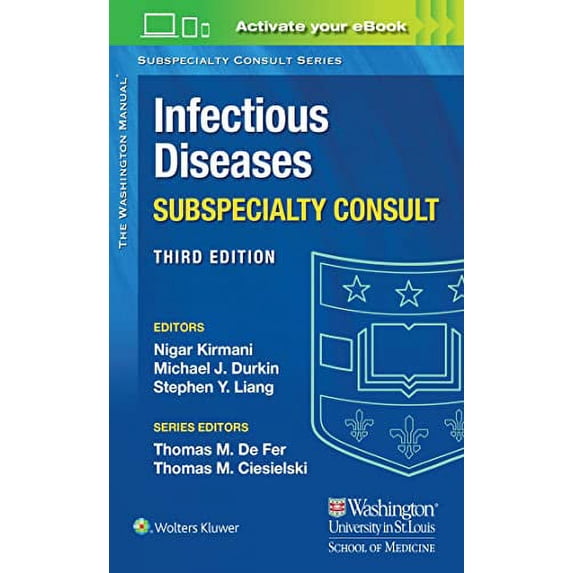 Pre-Owned Washington Manual Infectious Disease Subspecialty Consult (Washington Manual Subspecialty Consult) Paperback