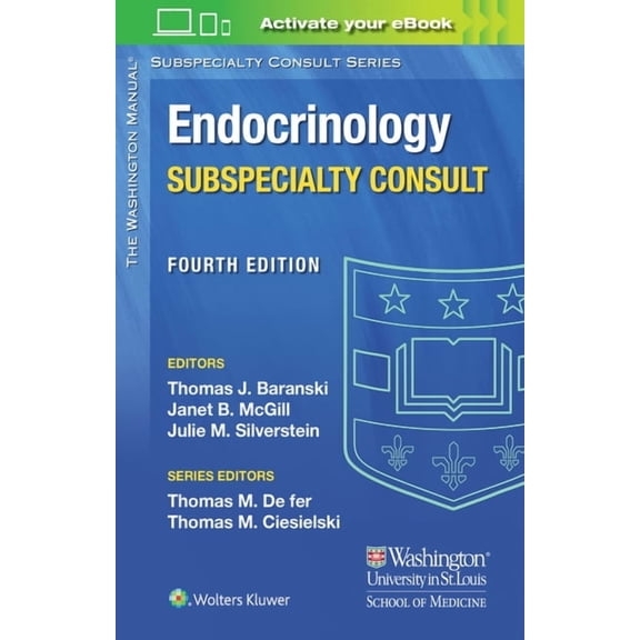 Washington Manual Subspecialty Consult Washington Manual Endocrinology Subspecialty Consult, (Paperback)