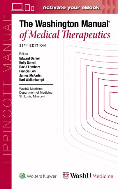 ワシントンマニュアル Washington Manual of Medical Therapeutics, (Spiral-Bound