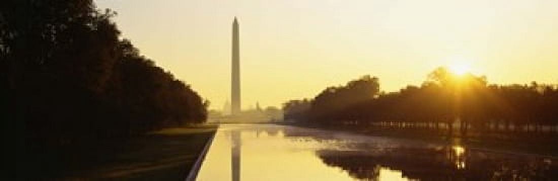 Washington Monument Washington DC District Of Columbia USA Canvas Art - Panoramic Images (18 x 6)