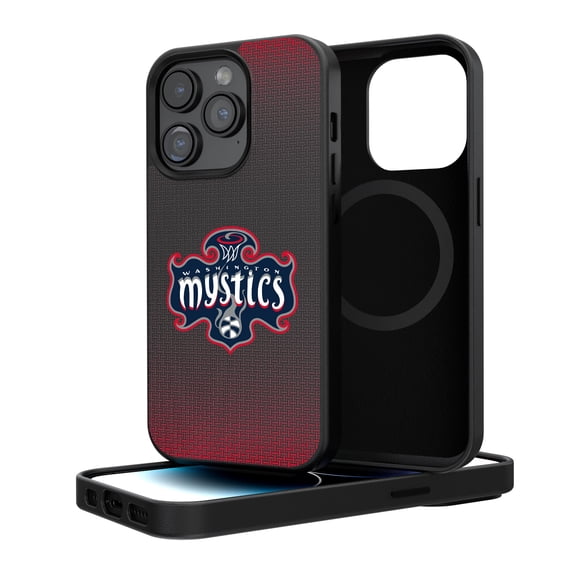 Washington Mystics Linen Logo iPhone Magnetic Bump Case