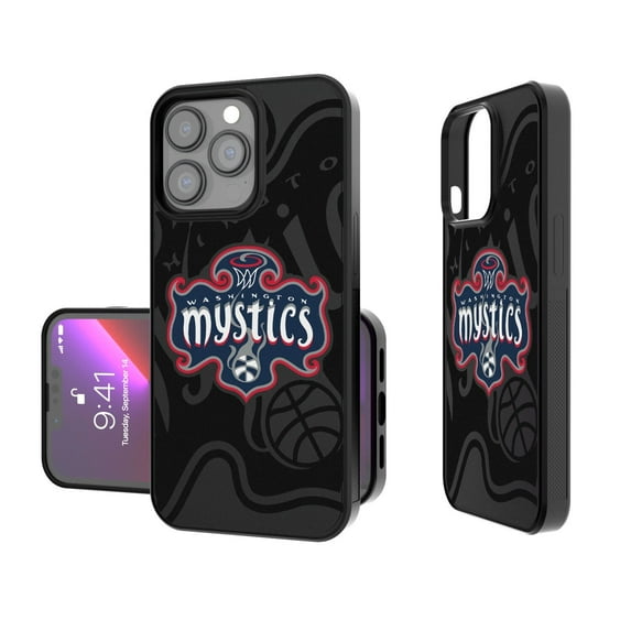 Washington Mystics Monocolor Design iPhone Bump Case