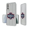 thumbnail image 1 of Washington Mystics Text Backdrop Design Galaxy Clear Case, 1 of 1